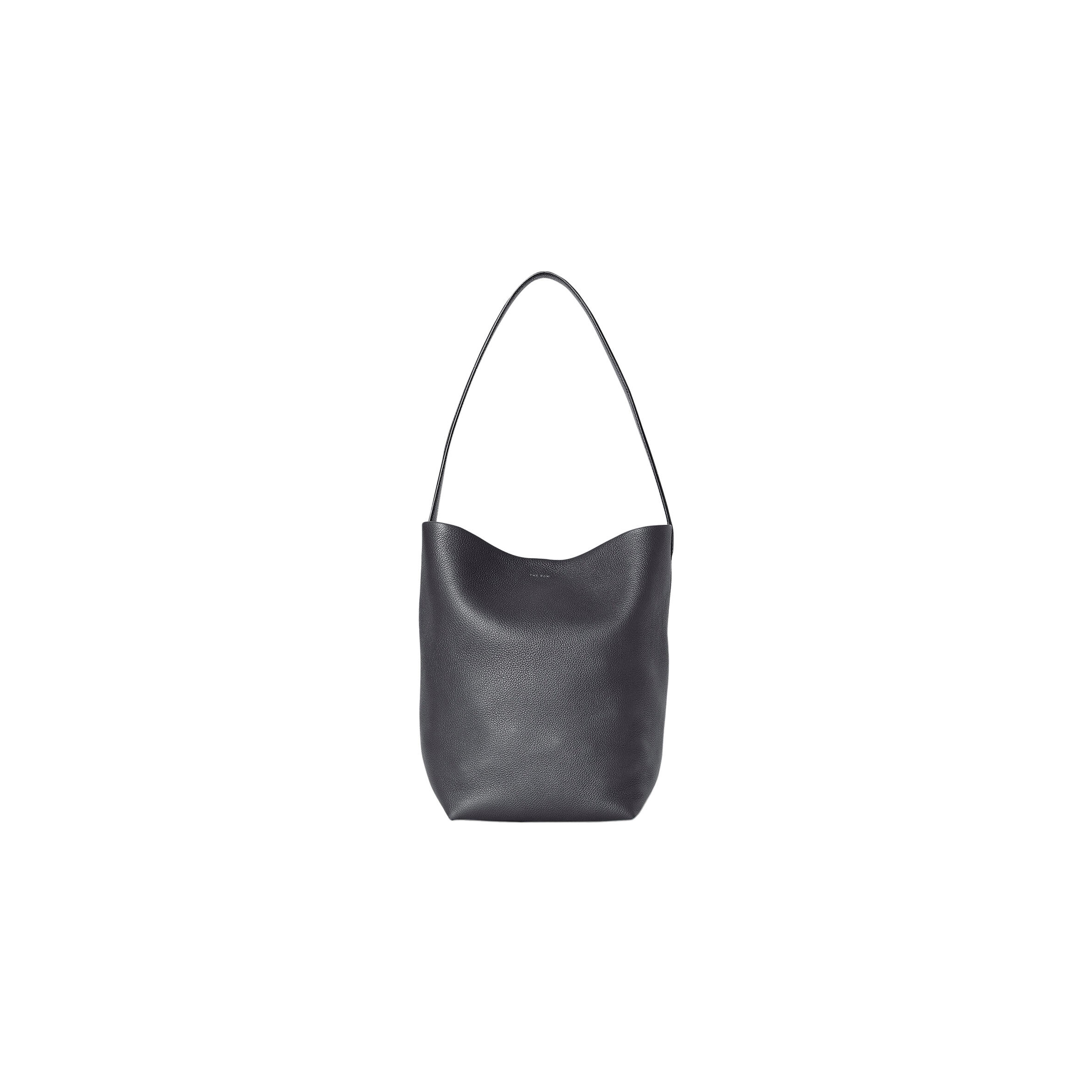 The R0w MEDIUM NS PARK TOTE BAG IN LEATHER BLACK W1313L129BLPL (33*28*15cm) Master Quality